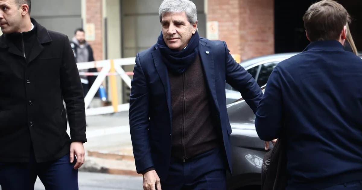 Luis Caputo dará una conferencia de prensa con anuncios de medidas económicas