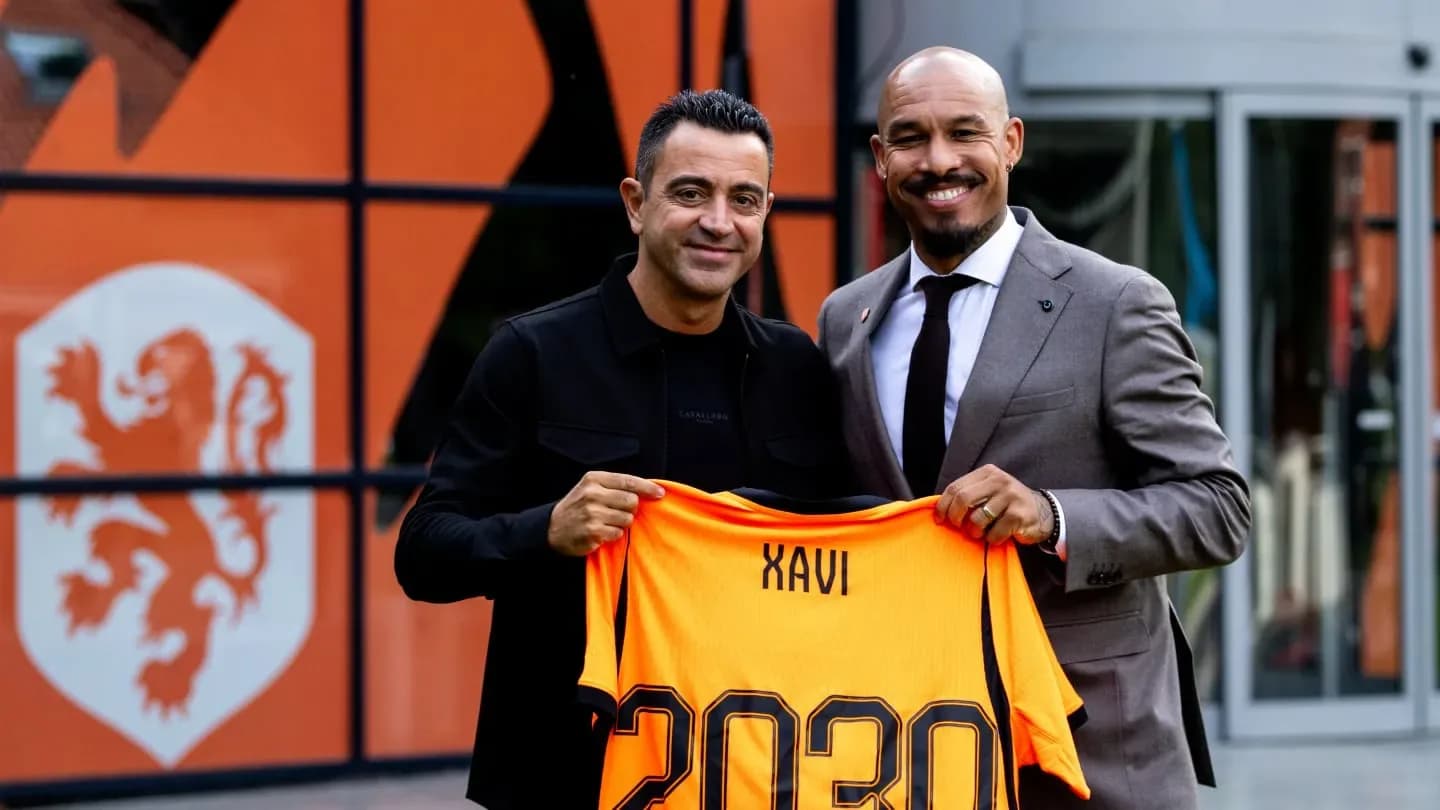 "La tercera opción": insólita honestidad en la presentación de Xavi en Países Bajos - TyC Sports