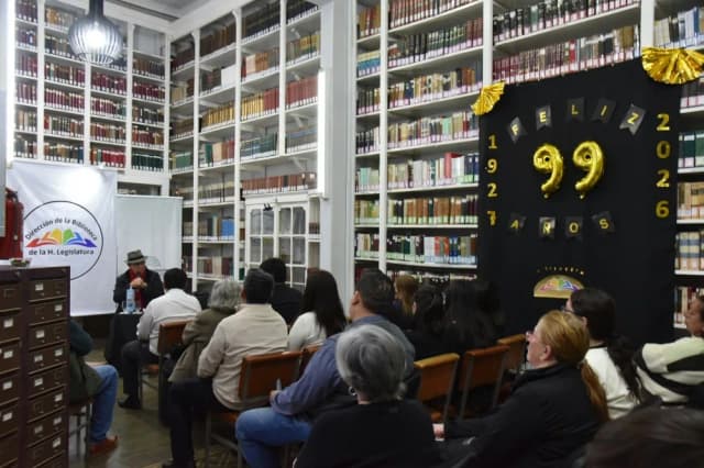 La Biblioteca de la Legislatura celebró sus 99 años con una jornada de cultura y literatura