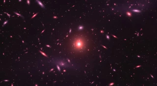 Astrónomos revelan qué podrían ocultar los misteriosos puntos rojos del universo