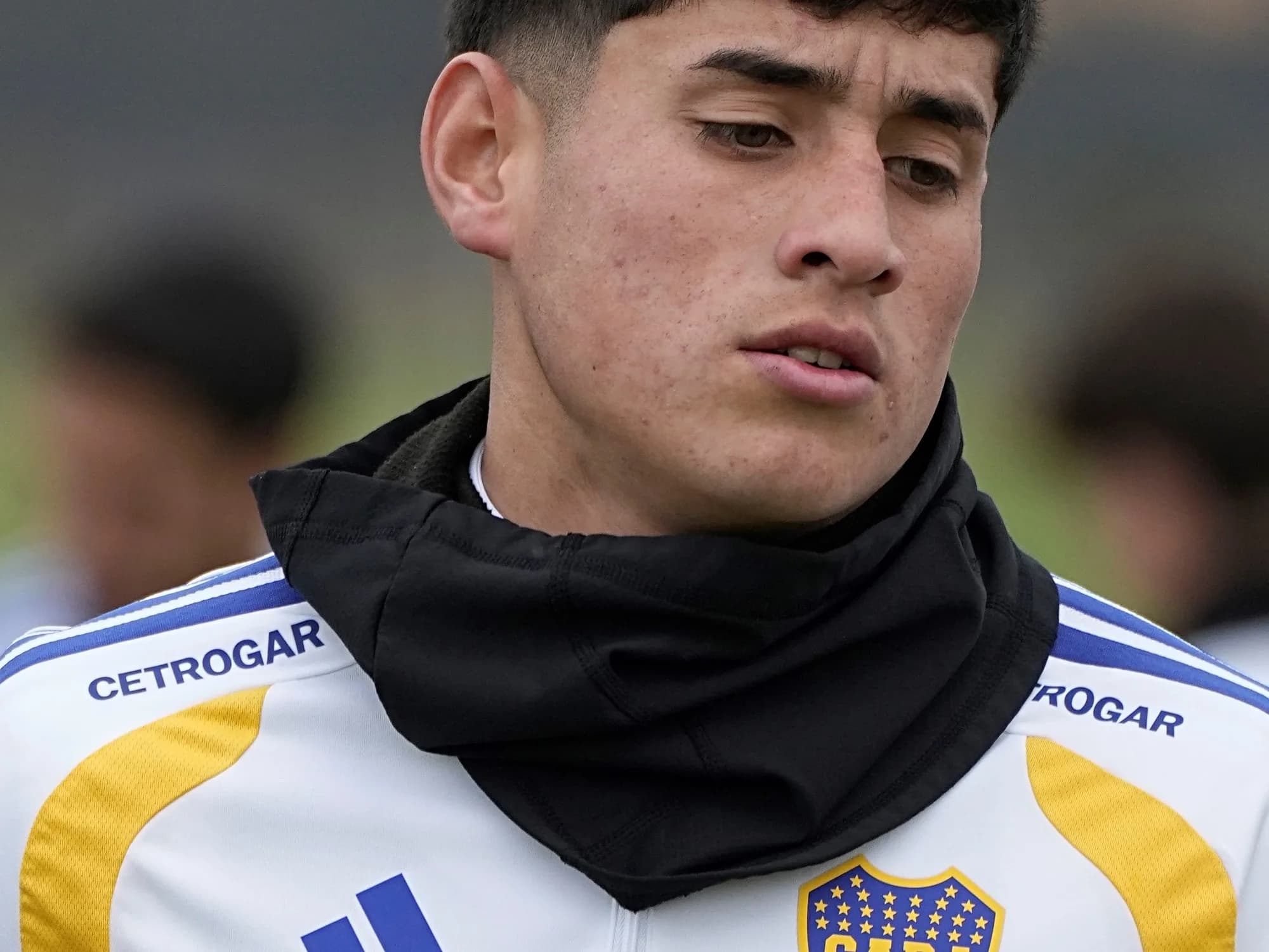 Tomás Aranda sufrió una grave lesión en el entrenamiento de Boca