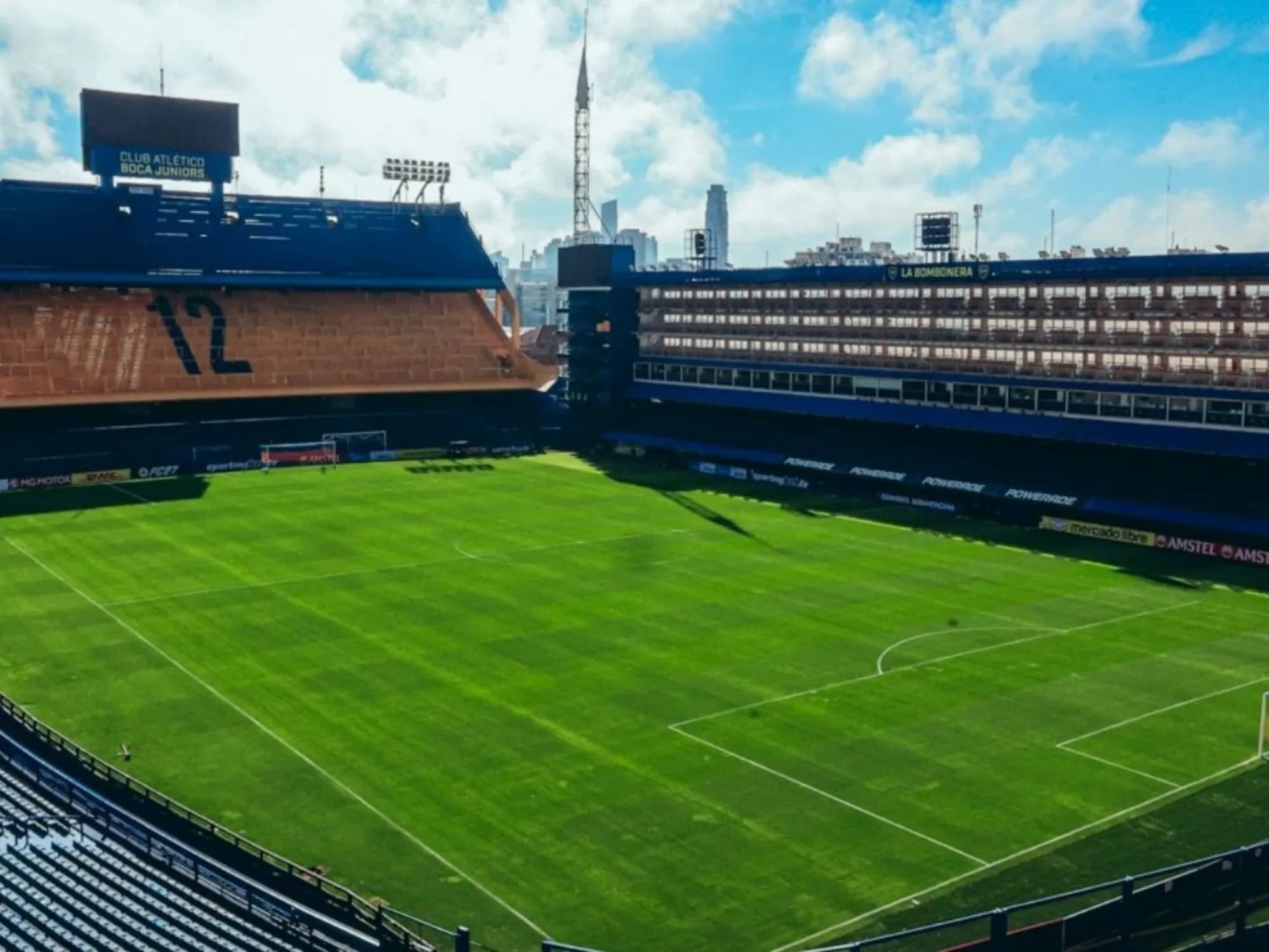 Boca vuelve a la Bombonera después de 35 días: cómo está el campo de juego