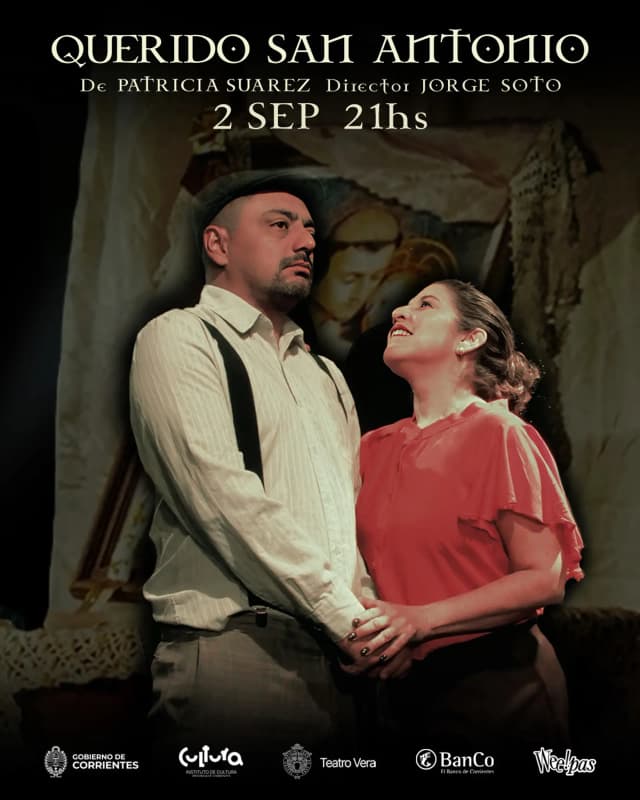 “Querido San Antonio” llega al Teatro Vera