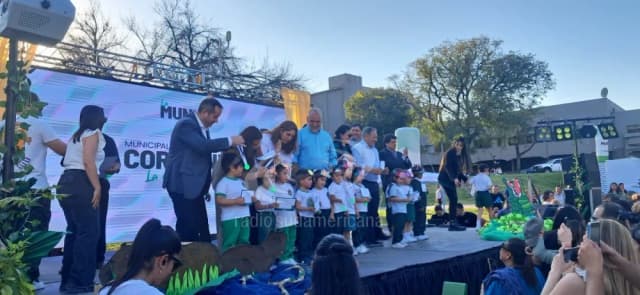 Educación: Polich tomó la promesa a los Guardianes Ambientales