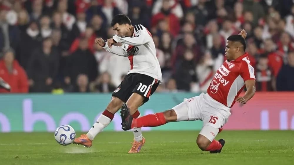 River perdió ante Independiente Santa Fe y quedó fuera de la Sudamericana