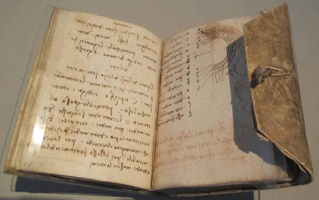 Un dibujo de Leonardo da Vinci escondía un mapa oculto. La obra ha revelado los túneles secretos de un castillo del S.XV
