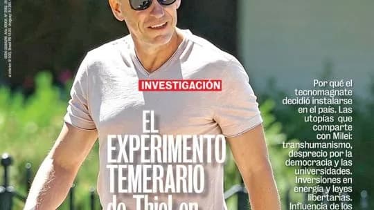 El experimento temerario de Peter Thiel en la Argentina