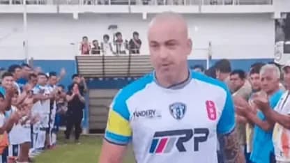 El Tanque Silva vuelve a jugar a los 45 años: fue anunciado por un club del Regional Federal Amateur - TyC Sports