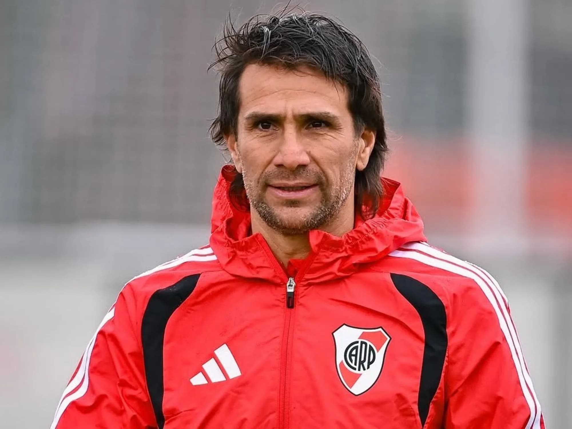 La primera imagen de Ponzio como técnico de River: cómo fue la práctica en Cantilo