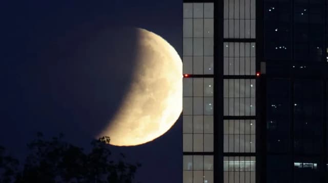 Luna de Sangre: las impactantes imágenes que dejó el último eclipse