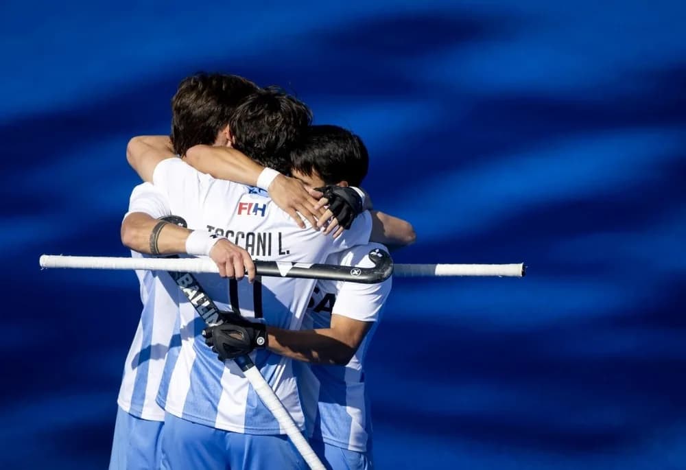 Los Leones enfrentan a Alemania por las semis del Mundial de hockey