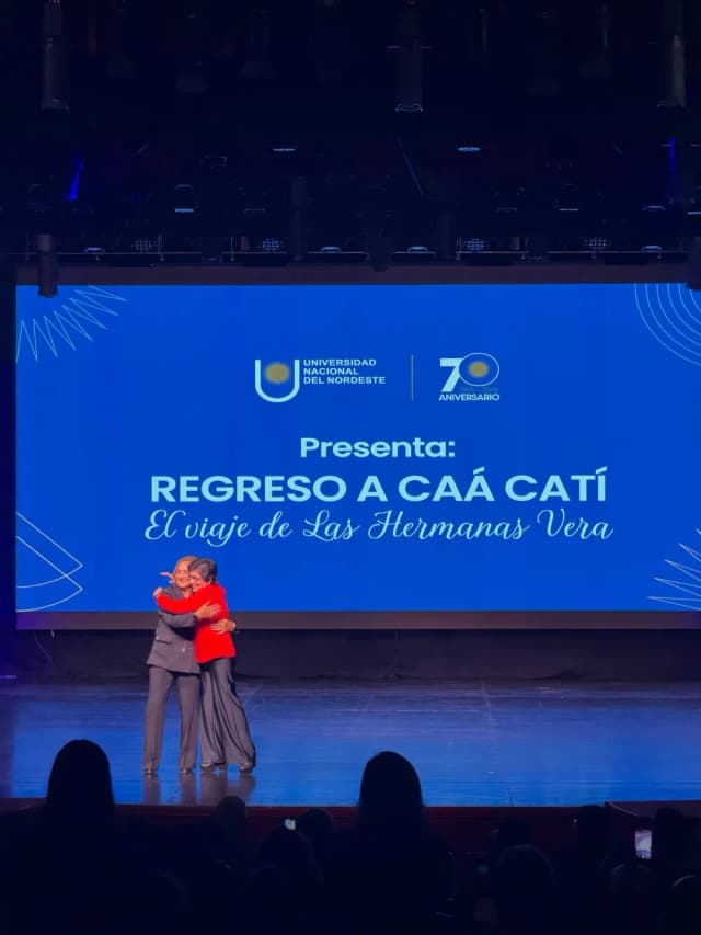 Regreso a Caá Catí: el exitoso estreno del documental de Las Hermanas Vera