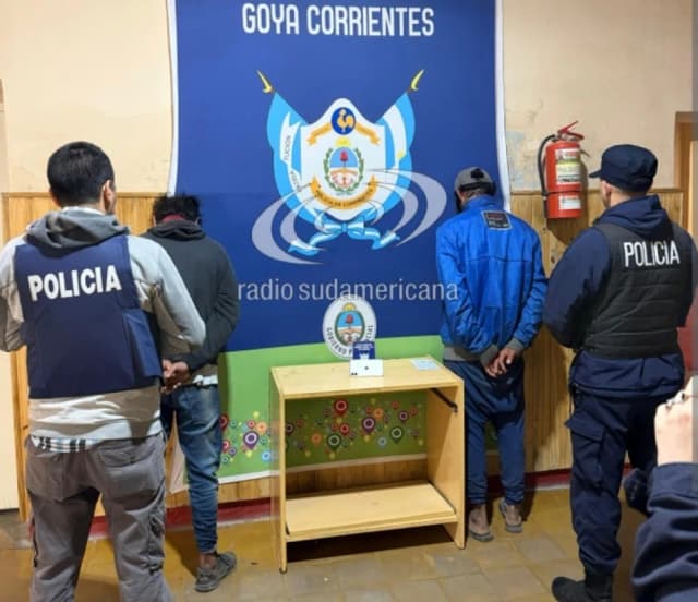 Goya: dos detenidos por un violento robo a punta de cuchillo