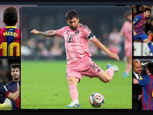 Uno por uno, todos los poker de Messi