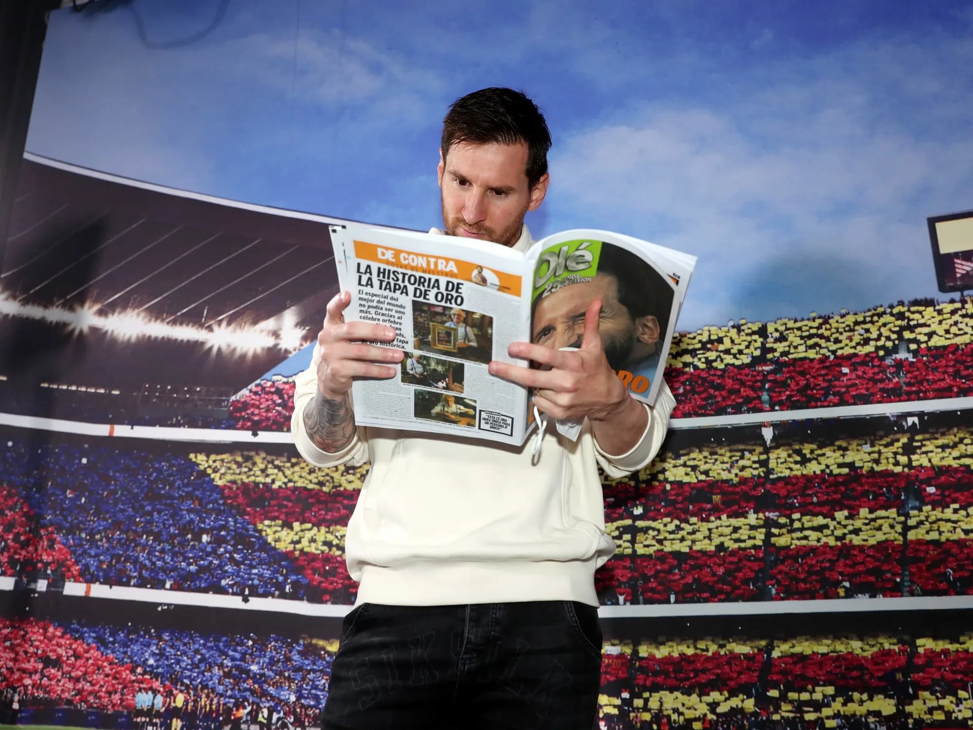 Messi a través de los 30 años de Olé: una conexión única