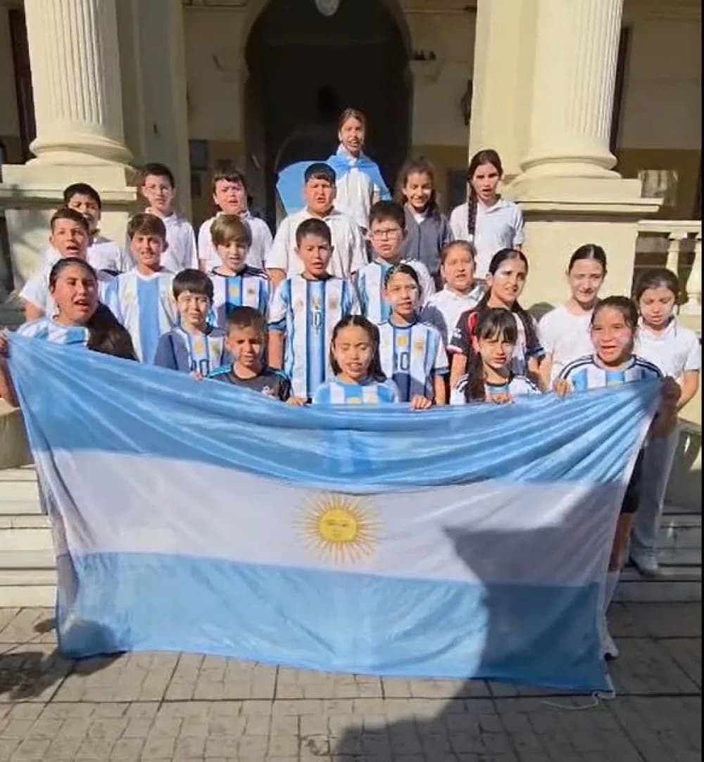 Alumnos correntinos escribieron cartas a la Selección Argentina tras el Mundial