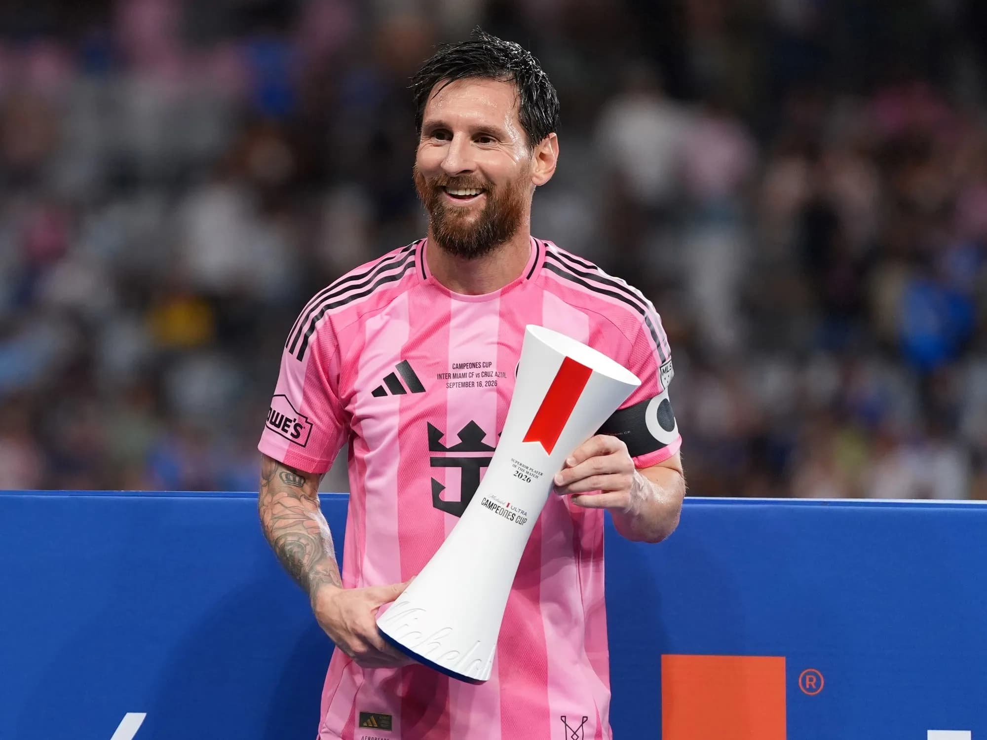 El pedido de Beckham y el Kily González tras otro show de Messi