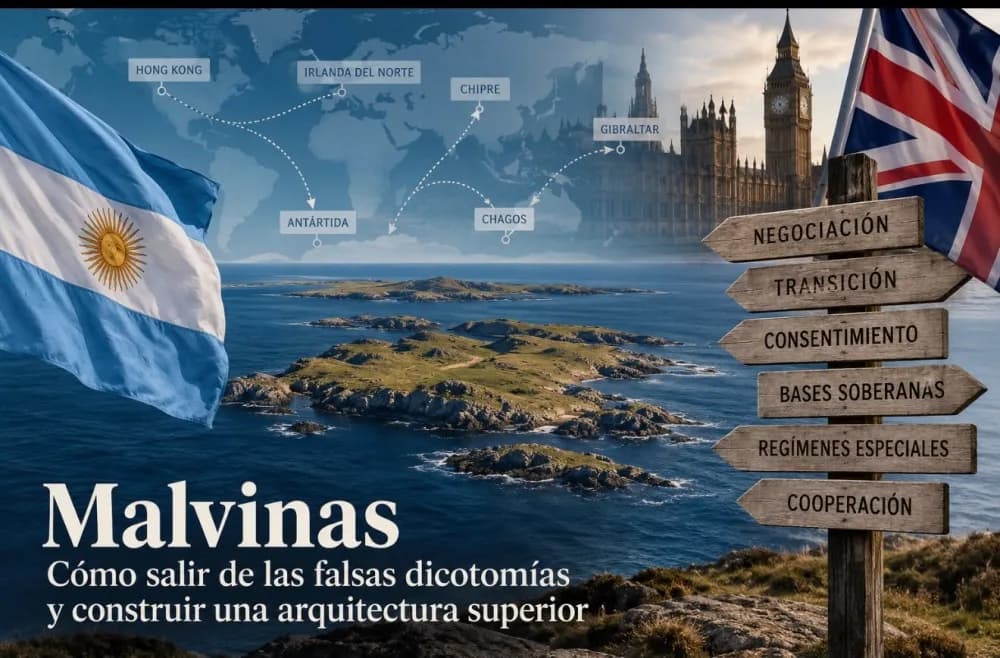 Malvinas como salir de las falsas dicotomías y construir una arquitectura superior