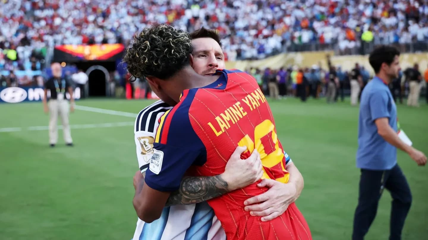Yamal, rendido a los pies de Messi: "Fue el mejor jugador del Mundial" - TyC Sports