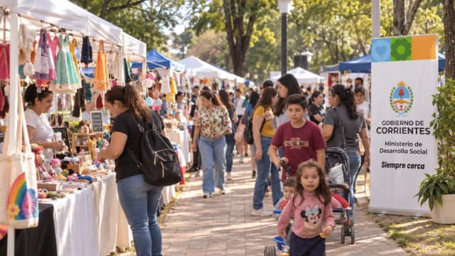Desarrollo Social suma un nuevo espacio para emprendedores en el "Paseo de las Flores"