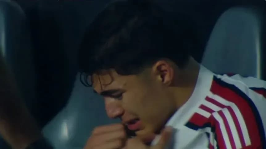 Otro lesionado en River: Andrada salió llorando y podría perderse su primera convocatoria con la Selección - TyC Sports