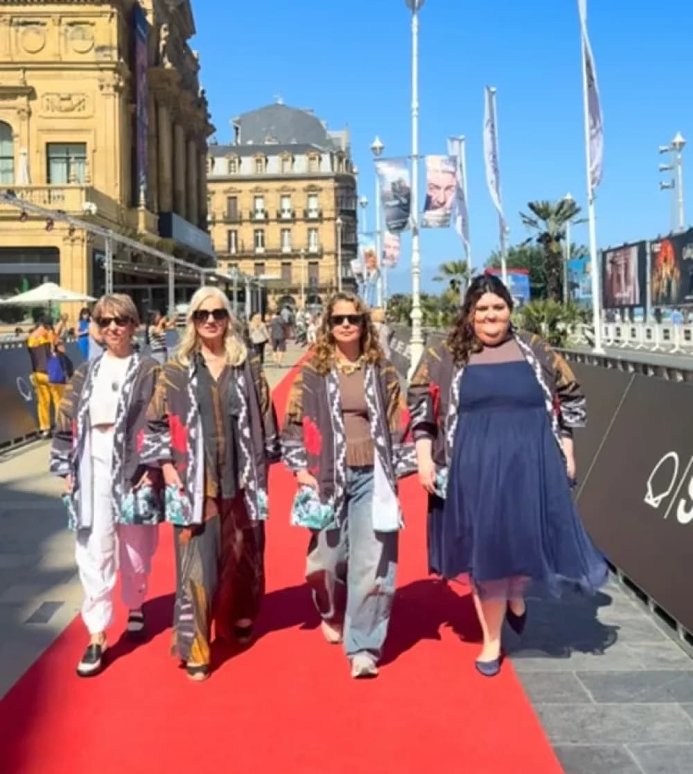 Las Malvinas son argentinas: actrices argentinas en San Sebastián