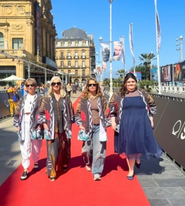 Las Malvinas son argentinas: actrices argentinas en San Sebastián