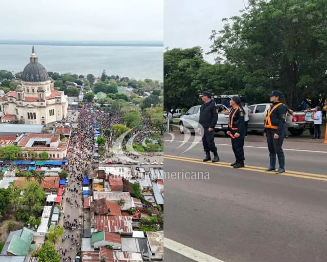 Exitoso operativo policial en la masiva Peregrinación a Itatí