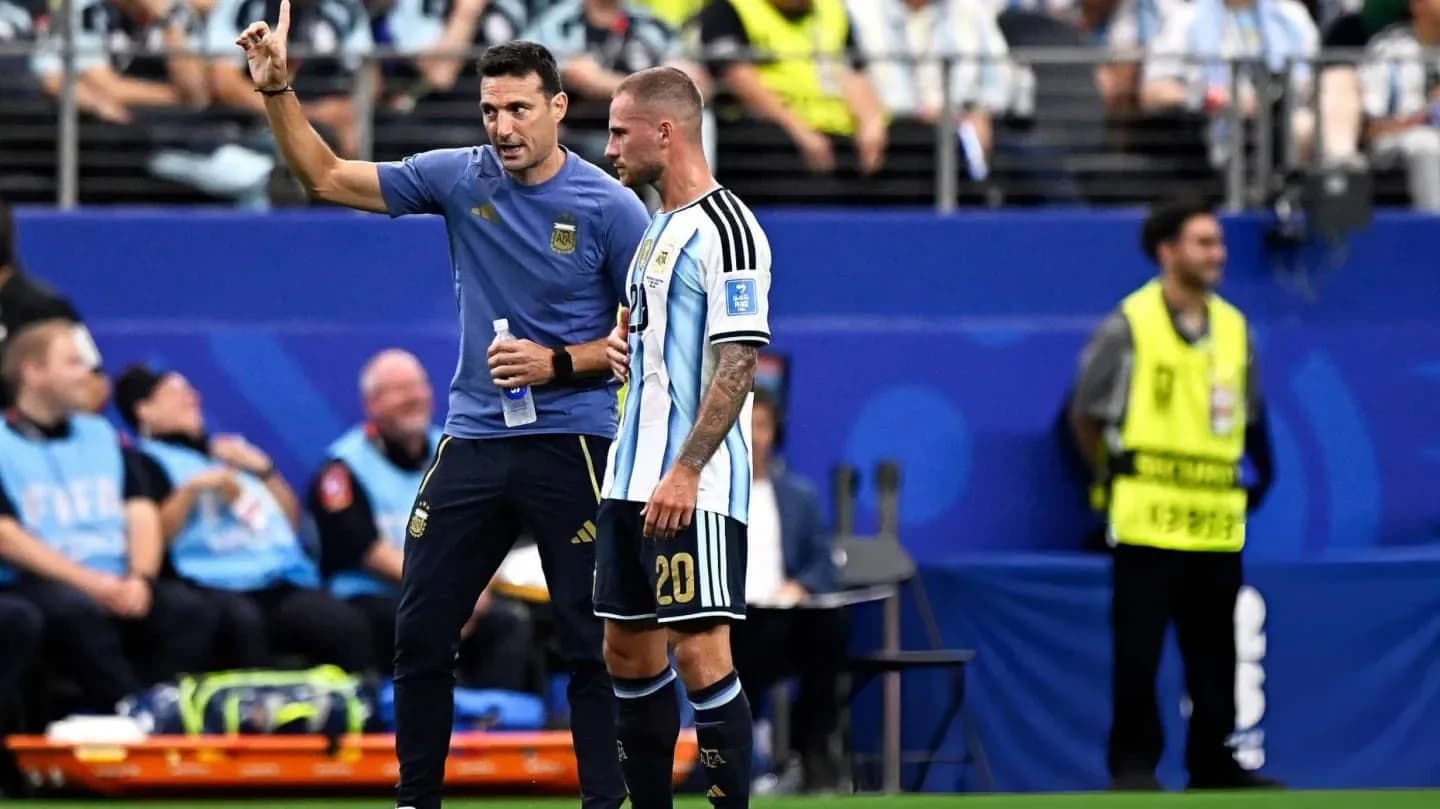 Mac Allister pidió por la continuidad de Scaloni: "Ojalá el proceso sea con él" - TyC Sports