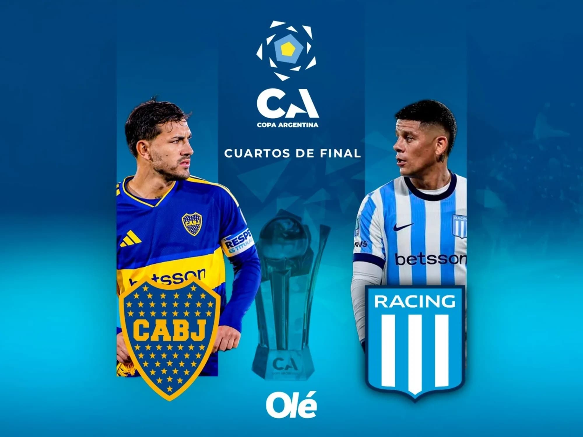 Boca-Racing, el domingo en Rosario por Copa Argentina: así es la venta de entradas