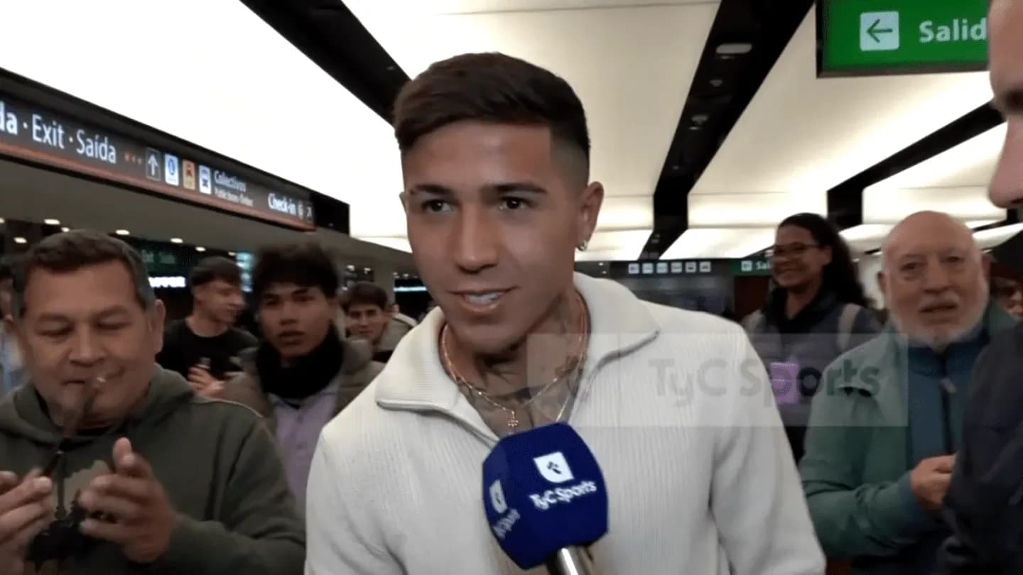 Enzo Fernández habló del legado de Messi y dejó un mensaje para Scaloni: "Ojalá que..." - TyC Sports