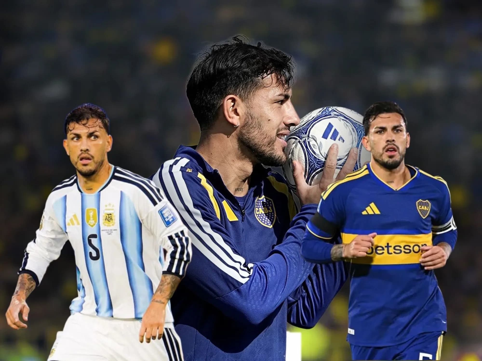 Paredes, inédito: con nivel de Selección, sin poder jugar por la sanción y la charla con Scaloni