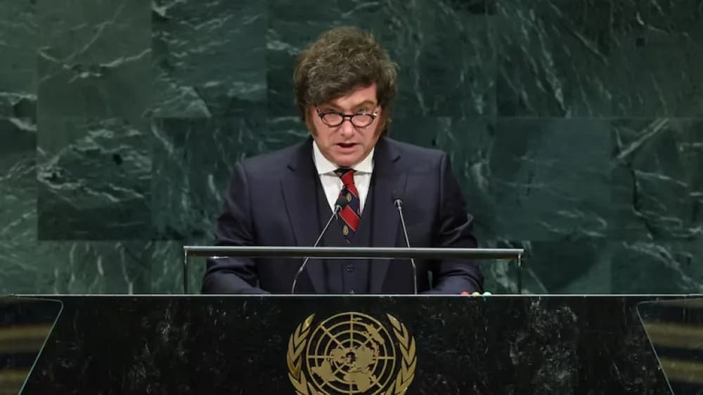 Milei criticó a la ONU por mirar hacía otro lado en la causa Malvinas