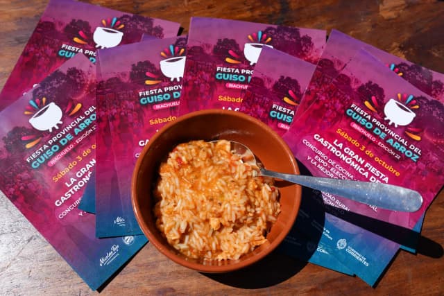 Se presentó la Fiesta Provincial del Guiso de Arroz