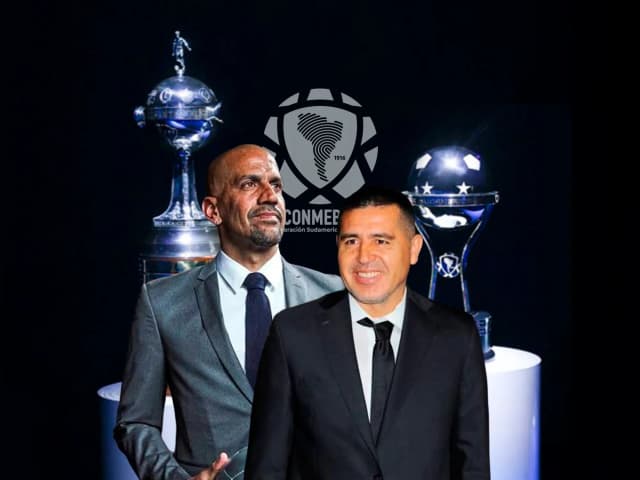 Por qué Verón y Riquelme se cruzan en Conmebol