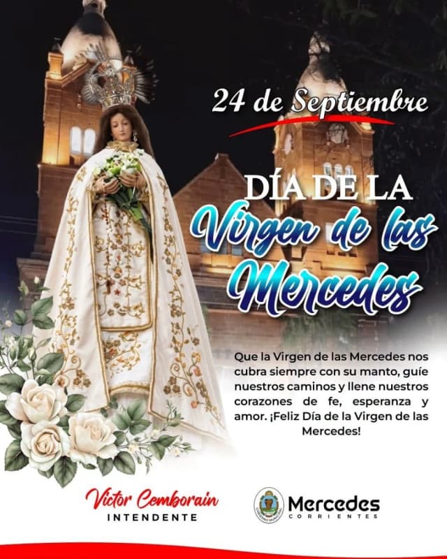 Mercedes celebra el Día de la Virgen de la Merced: los festejos y las obras