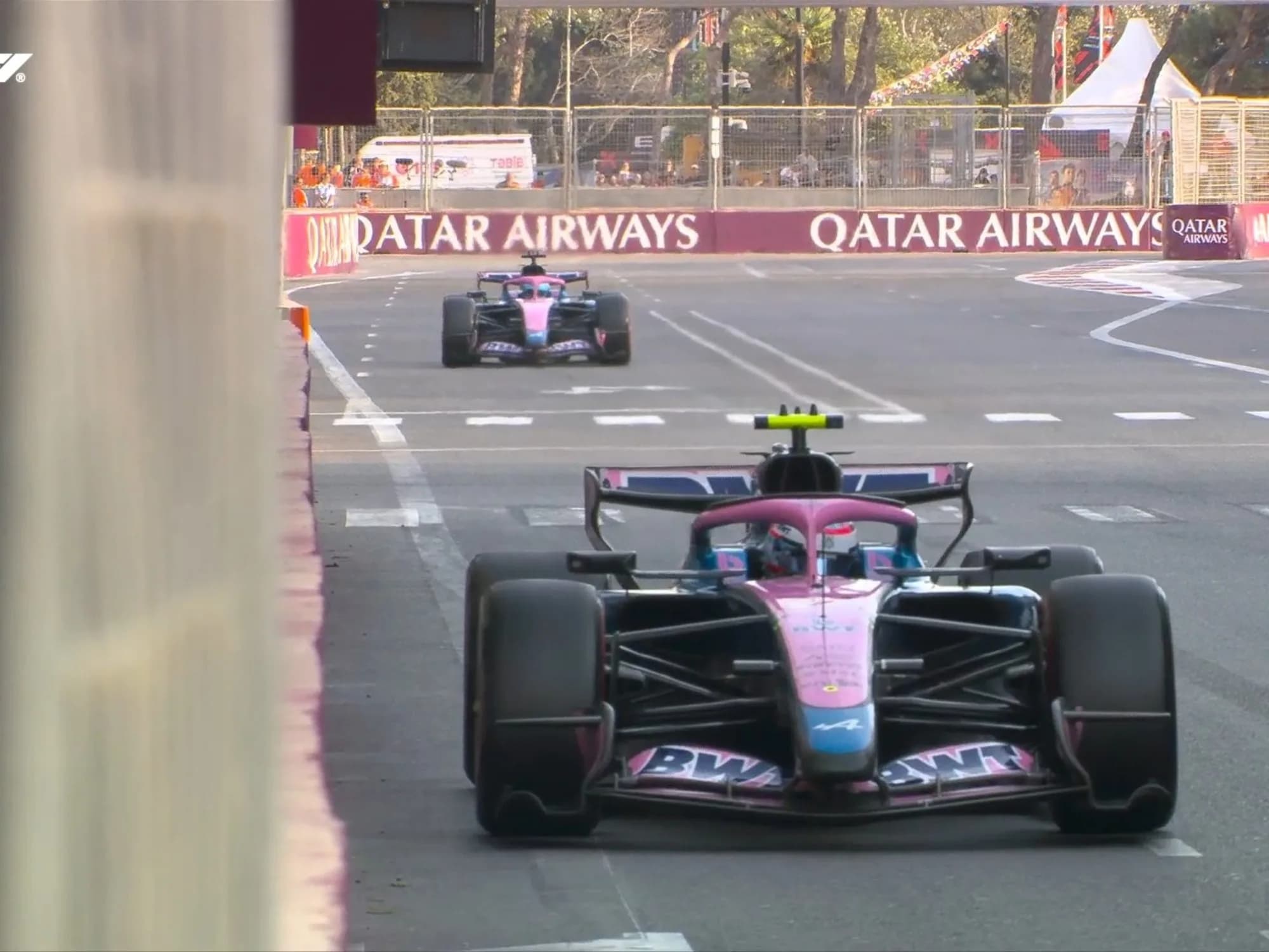 Exclusivo Olé: así manejó Alpine las ayudas con Colapinto y Gasly en la clasificación de Bakú