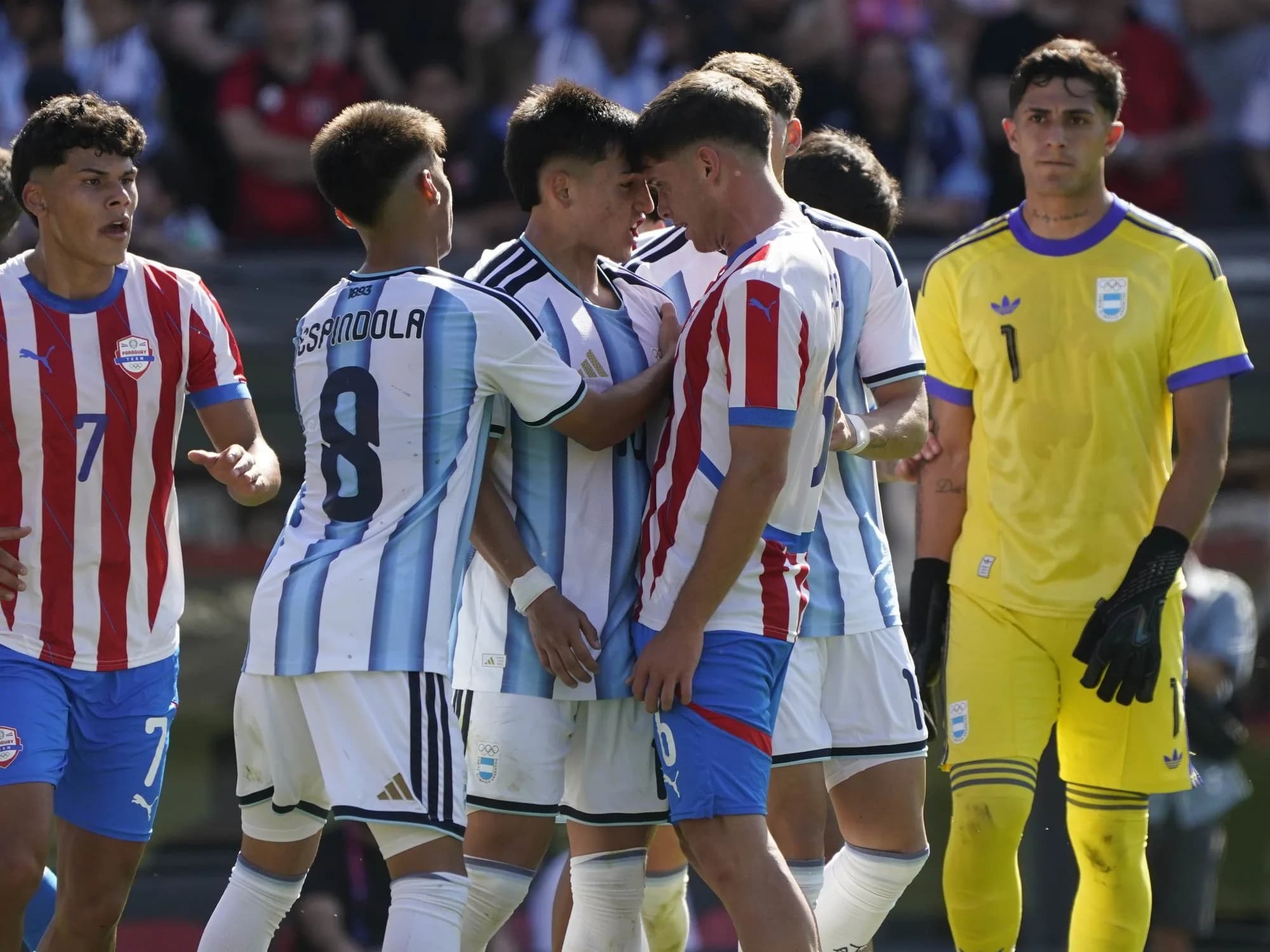 Video: Argentina pidió penal y se picó en la final de los Suramericanos con Paraguay