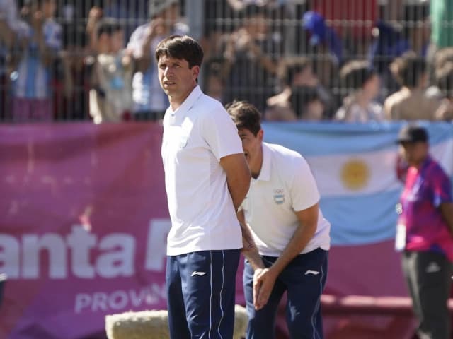 Diego Placente, tras la derrota en la final de los Juegos Suramericanos: "Que sepan que lo más importante es dejar todo"