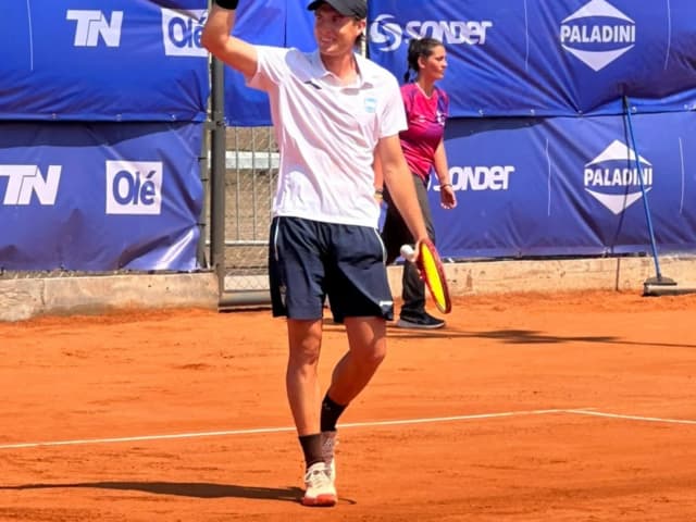 Midón venció a La Serna en el duelo albiceleste por el oro en tenis en los Suramericanos