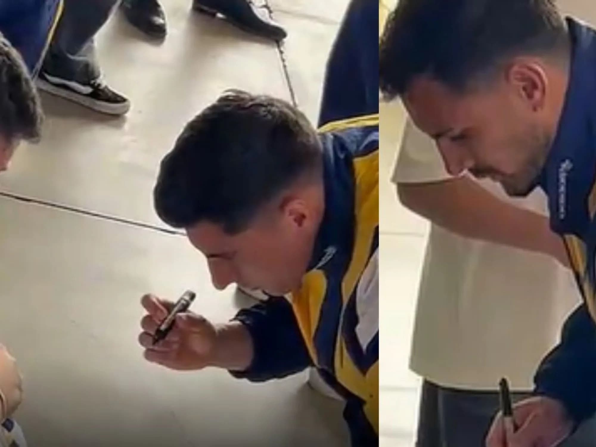 Para aplaudir: el gran gesto de Leandro Paredes y Miguel Merentiel con los hinchas de Boca