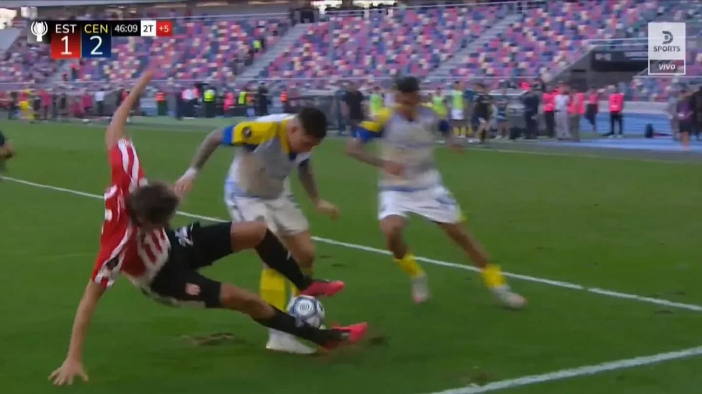 La explicación arbitral por los penales que reclamó Estudiantes ante Central y quiénes fueron expulsados - TyC Sports