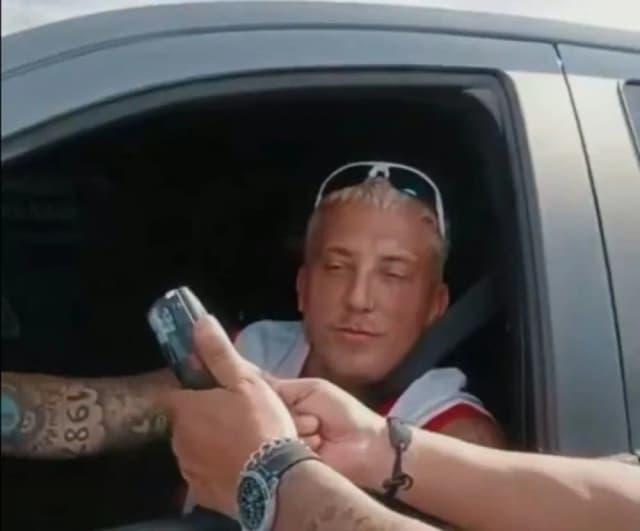 El Polaco pasó un control de alcoholemia y se sumó a la campaña: Si se maneja, no se escabia