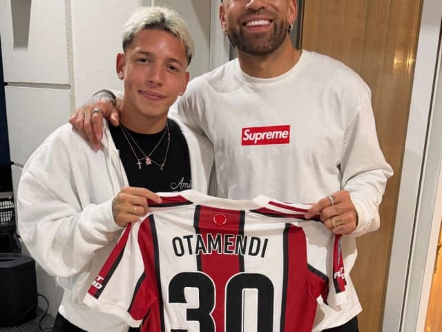 Otamendi-Prestianni, reencuentro con piel de gallina en la Selección
