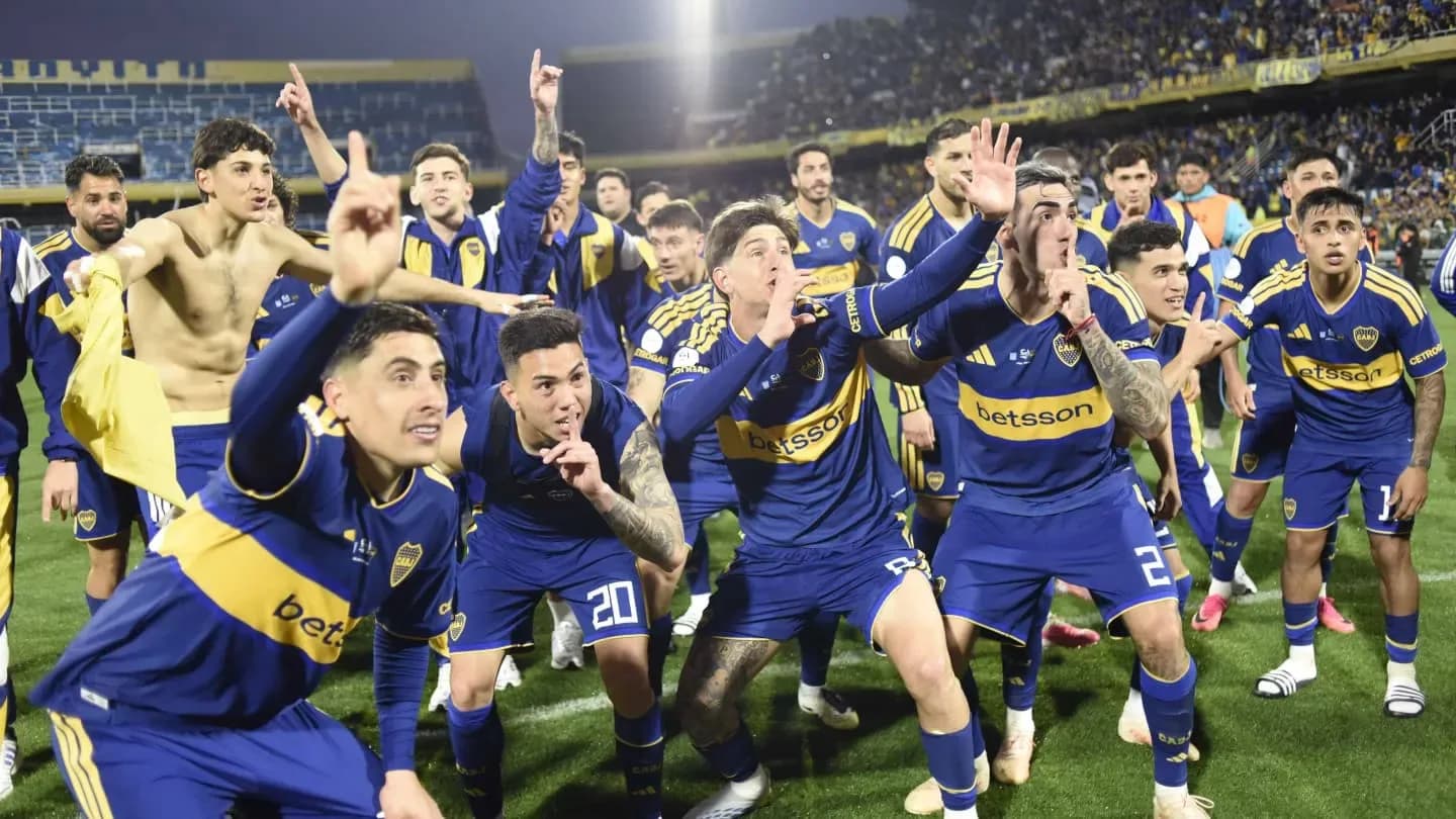 El festejo más importante de Boca desde el Real Madrid - TyC Sports