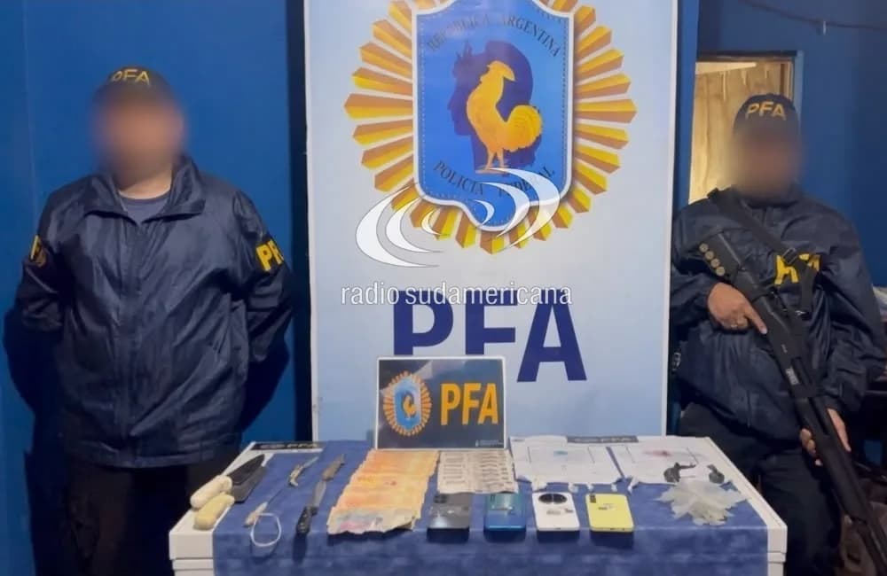 Corrientes: la Policía Federal desmanteló dos puntos de venta de droga