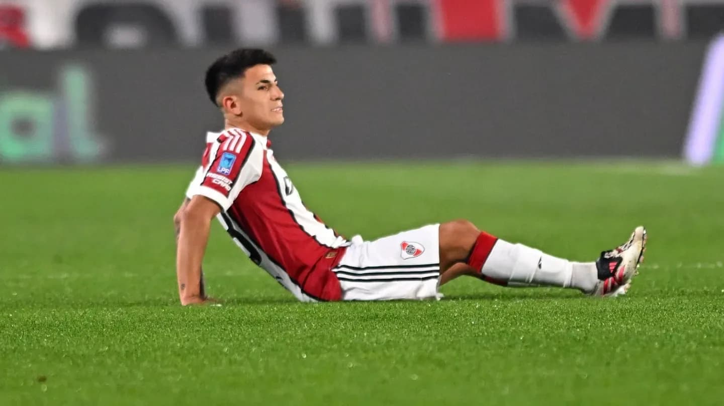 Cuándo volvería a jugar Thiago Almada en River tras la dura lesión - TyC Sports
