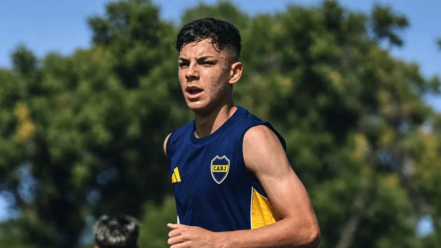 Le hizo un gol a River en Reserva, es hijo de un campeón de América y entrenó con la Primera de Boca - TyC Sports