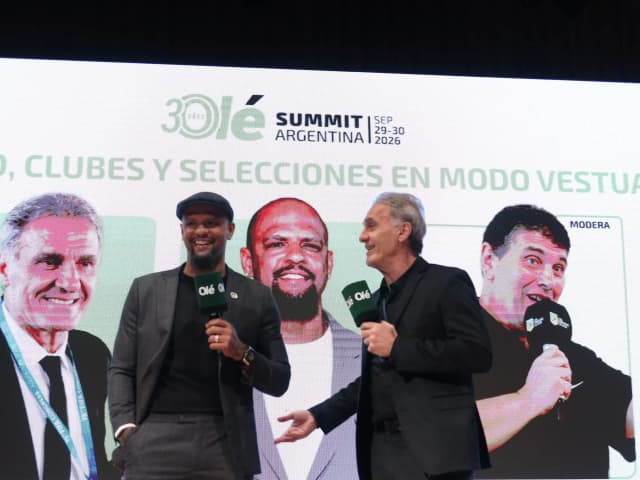 Felipe Melo y Oscar Ruggeri en una charla imperdible en el Olé Summit: la pica Argentina - Brasil, la formación de jugadores y más