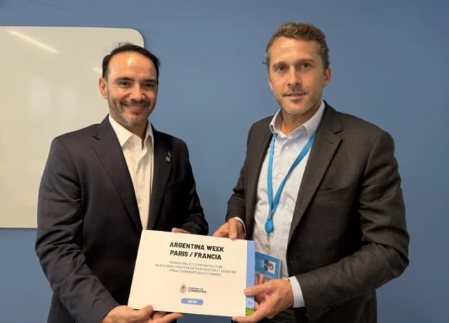 Argentina Week en París: Valdés inició reuniones buscando inversiones